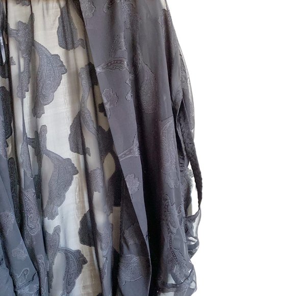 MINKPINK | Sheer Long Black Cardigan - Picture 7 of 12